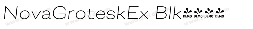 NovaGroteskEx Blk字体转换 NovaGroteskEx Blk字体转换